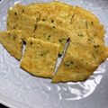 Faiza's cooksnap of when they made オートミールでネギ焼き風＊チヂミ.