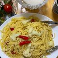 ロシアンティー⭐'s cooksnap of when they made シンプルな贅沢、生唐辛子ペペロンチーノ.