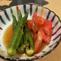 ねみねみ's cooksnap of when they made 焼きオクラのマリネ.