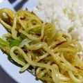 葉瑠。's cooksnap of when they made レンチン☆桜エビ、キャベツの塩焼きそば.