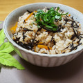 クックQH2IBU☆'s cooksnap of when they made 芽ひじきとツナ缶の炊き込みご飯【電気】.