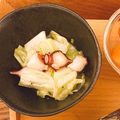 のんちごはん♡'s cooksnap of when they made 簡単早い！タコとキャベツのガーリック炒め.