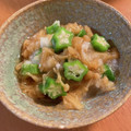 ★りなんち★'s cooksnap of when they made オクラとなめ茸のおろし和え.