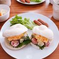うす味さん's cooksnap of when they made アボガドトマト大葉のロールパンサンド.