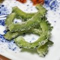 AYAMASA's cooksnap of when they made 【農家のレシピ】ゴーヤチップス.