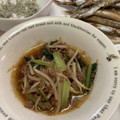 チロル✩'s cooksnap of when they made ☆もやしと小松菜のひき肉炒め☆.