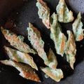 hanapack's cooksnap of when they made ちくわの磯辺揚げ　お弁当に手軽.