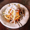 喜八＆Hacchi's cooksnap of when they made 簡単♬もやしとシラスの和え物.
