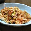 クリーピングタイム☆'s cooksnap of when they made 豆もやしのキムチ炒め.