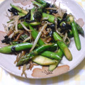 マミマミム's cooksnap of when they made アスパラガスとじゃこの和風炒め.