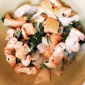 ぴくしーの台所's cooksnap of when they made チンゲンサイともやしと油揚げのナムル.