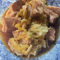 ＭＩ−ＳＡＮ's cooksnap of when they made 簡単フライパンでキャベツ入り豚ロース煮豚.