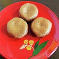sayacarta's cooksnap of when they made 芋粉でつくる芋餅.