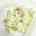 クックGB6431☆'s cooksnap of when they made ゴマドレで簡単♪豚バラとキャベツのサラダ.