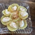 備前ちゃん食堂's cooksnap of when they made 沢庵のクリームチーズ.