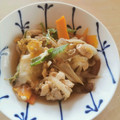 カバゴン's cooksnap of when they made おススメ！ごぼうと鶏むね肉の卵とじ.