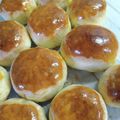 ゆずカフェ's cooksnap of when they made レーズン白餡饅頭.