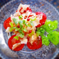❤️かわだん❤️'s cooksnap of when they made トマトとガリの前菜.