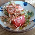 まゆんじゅ's cooksnap of when they made 生姜醤油de代謝アップなトマト＋鰹節☆.