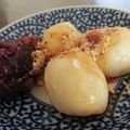 mamanomama's cooksnap of when they made お月見☆もっちりだんご　白玉粉＆お豆腐で.