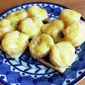 ｊｏｃｏｍｏｍｏｌａ's cooksnap of when they made バナナとあんこのとろけるチーズトースト♡.