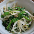 ピンクのたまご's cooksnap of when they made 安い！！簡単！！にらともやしのごまあえ♪.