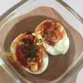 ゆかりりりー's cooksnap of when they made ゆで卵のタバスコソースグリル♪お弁当にも.