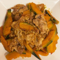 sakiboon's cooksnap of when they made お酢でさっぱり☆かぼちゃと豚肉の甘辛焼き.