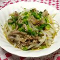 みなみ7's cooksnap of when they made レンジで簡単!豚肉ともやしのレンジ蒸し.