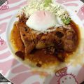 わんみみえる's cooksnap of when they made ご飯がススム♡甘辛トンテキ温玉添え♪.