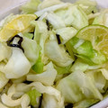 なすび〜's cooksnap of when they made 秋の味覚☆キャベツのすだち風味浅漬け.