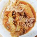 ﾍﾞﾋﾞよしﾏﾏ's cooksnap of when they made 豚肉とキャベツと厚揚げのピリ辛味噌煮.