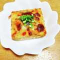 ふみこばあ's cooksnap of when they made 厚揚げのキムチチーズ焼き.