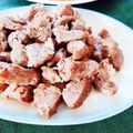 かわゆう1211's cooksnap of when they made 最高のツマミ ［豚ハラミ焼き］.