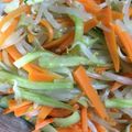 ちゃぎー's cooksnap of when they made キュウリともやしのナムル.