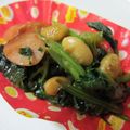 ｕｕｕ's cooksnap of when they made お弁当に☆ほうれん草のオイマヨ炒め.