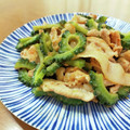 ペコリーナの台所's cooksnap of when they made ゴーヤと豚肉のめんつゆ辛子マヨ炒め.
