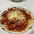 モカりったん's cooksnap of when they made トマト缶で♡簡単トマトと豚肉のパスタ.