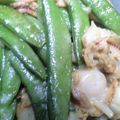 あやた３'s cooksnap of when they made ほたてとスナップえんどうのマヨネーズ炒め.