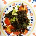 あんこだよ。's cooksnap of when they made ナムル風 無限アボカド トマト.