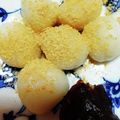 ☆★まなみん★☆'s cooksnap of when they made だんご粉で簡単★お月見団子.