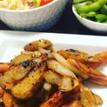 にわぴー's cooksnap of when they made じゃがいもとソーセージのハニーマスタード.