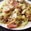 たんたん　's cooksnap of when they made フライパンで簡単☆野菜たっぷり皿うどん.
