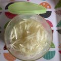 ぐりtoぐら's cooksnap of when they made 酢玉ねぎ（塩無し） スライスとみじん切り.