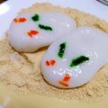 たはぴのかか's cooksnap of when they made うさちゃんのお月見団子♪.