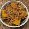 在宅勤務のおじさん's cooksnap of when they made 圧力鍋で簡単☆かぼちゃのそぼろ煮.
