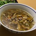 夕飯は６時です's cooksnap of when they made 旨辛ラー油の鶏つけ蕎麦.