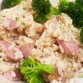 Alpherg's cooksnap of when they made アーモンドミルクで＊チーズリゾット.