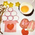 Sun Flover's cooksnap of when they made 紅白お月見うさぎのデコ稲荷.