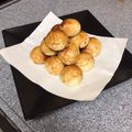 かめきちにゃんこ先生's cooksnap of when they made 時短♪ころころパンでお月見だんご風♡.
